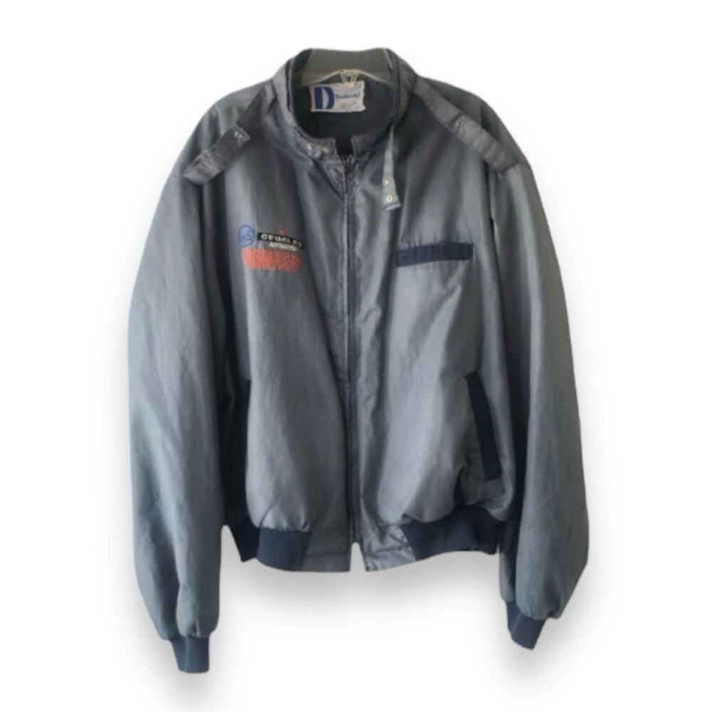 Vintage original Dunbrooke Pla-Jac logo bomber jacket